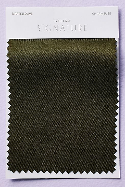 Martini Olive Fabric Swatch Image 1