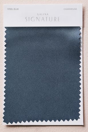 Steel Blue Fabric Swatch David's Bridal