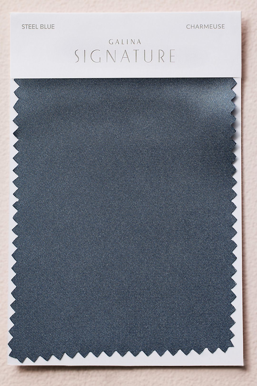Steel Blue Fabric Swatch Image