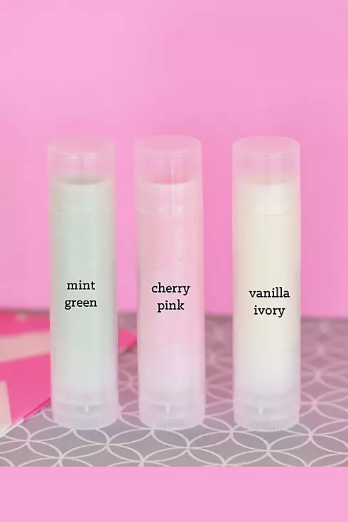 Personalized Floral Garden Lip Balm Tubes Image 2