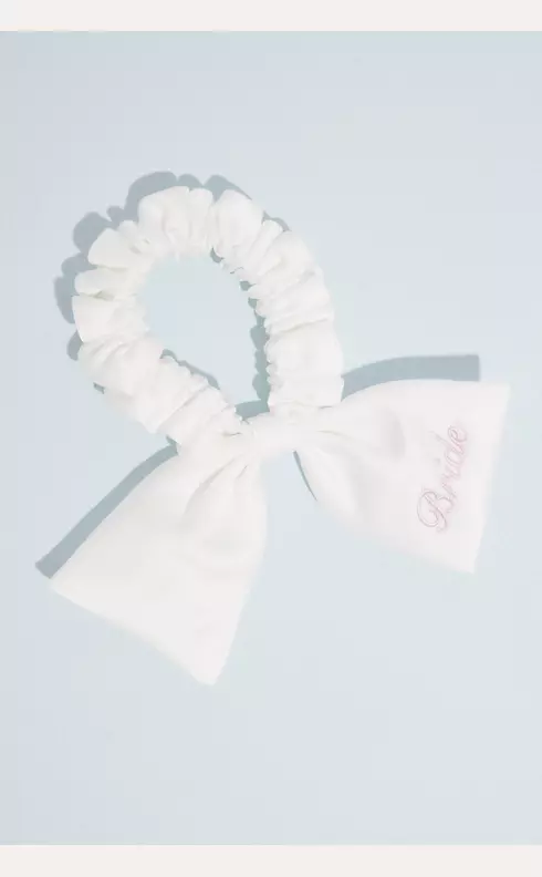 Bride Bow Scrunchie Image 1