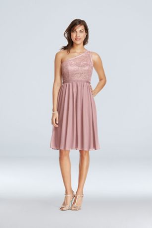 Rose Gold Metallic Sequin Bridesmaid Dresses David S Bridal