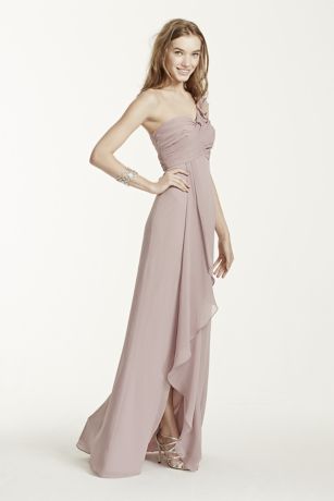 chiffon dress davids bridal