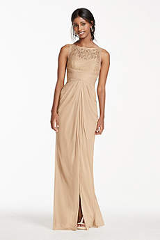 Rose Gold Metallic & Sequin Bridesmaid Dresses | David's Bridal