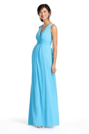 Blue Maternity Dress