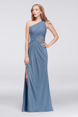 david's bridal sequin rose gold
