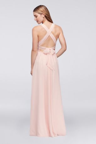 david's bridal high neck