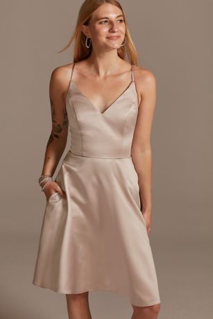 Short Bridesmaid Dresses David s Bridal