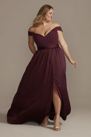 Plus Size Bridesmaid Dresses | David's ...