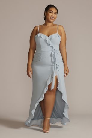 Davids Bridal High Low Dress