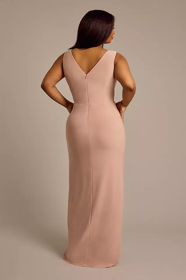 Jersey Tank Ruched Dress Image 5