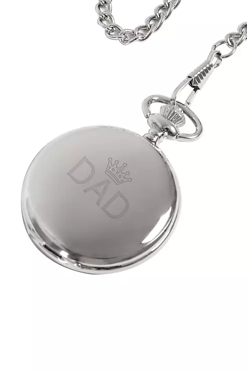 Personalized Dad Pocket Watch Image 2