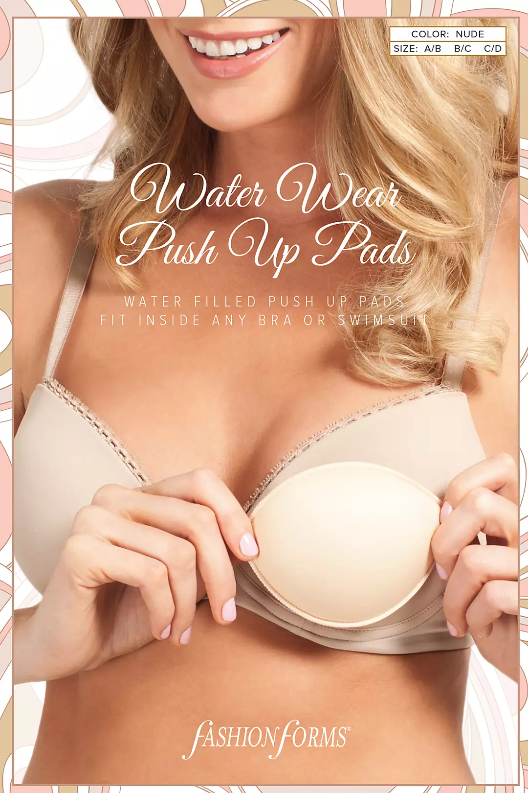 Fashion Forms Water Wear Push Up Pads