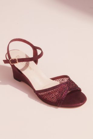 fuschia evening shoes