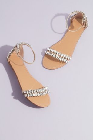 dressy flat sandals