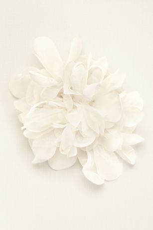 Large Organza flowers. Set of 6 or more Ivory Giant Flowers for