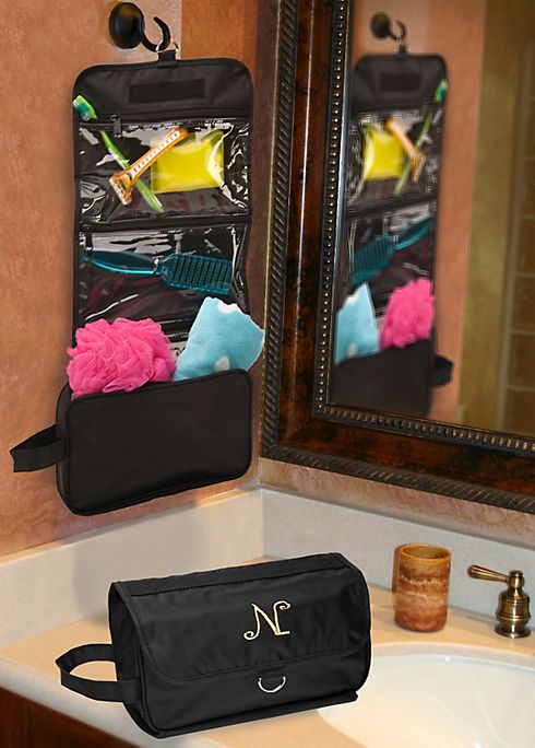 Personalized Jet-Setter Hanging Toiletry Bag Image 2