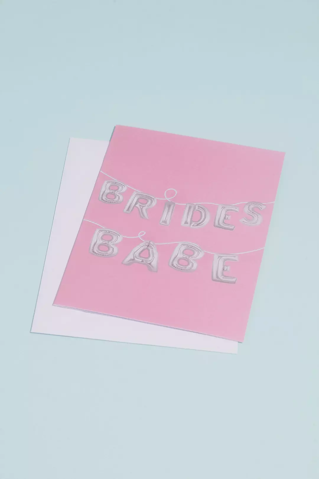 Bride's Babe Balloons Greeting Card Image