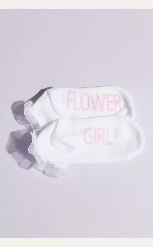 Flower Girl Ruffled Ankle Socks Image 2