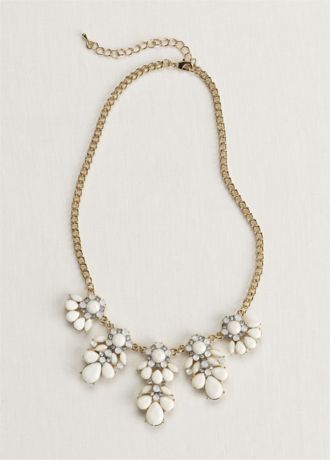 Teardrop deals statement necklace