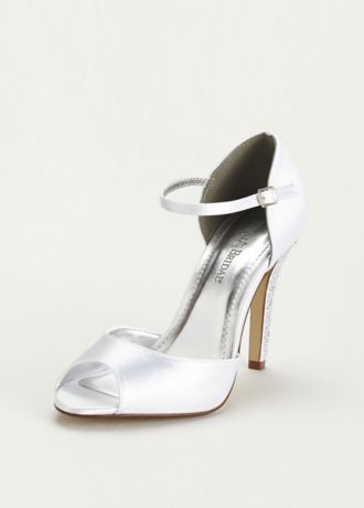 David's bridal hot sale dyeable shoes