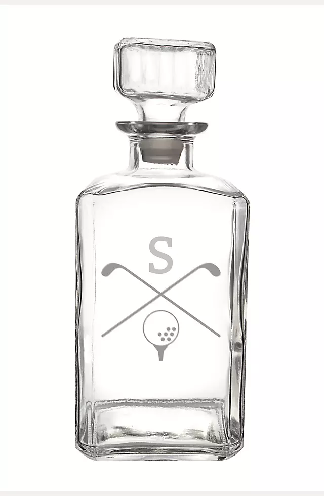Personalized Golf Glass Decanter Image 4