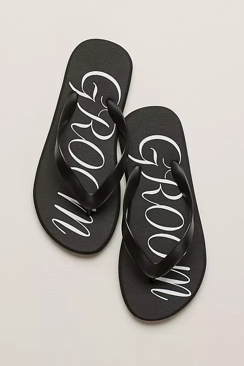 Groom Flip Flops Image 4