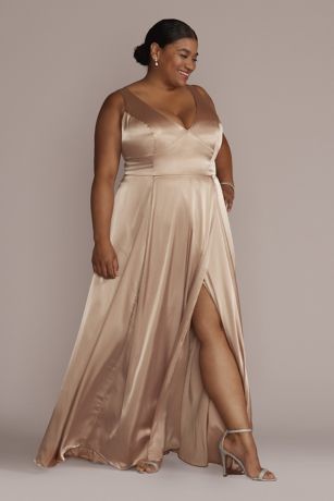 Champagne Charmeuse Dress