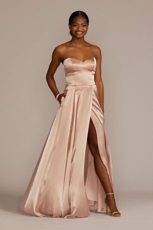 Rose gold saving dress davids bridal - Official Online Store