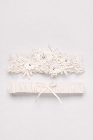 Bridal Garters Wedding Garter Sets In All Sizes David S Bridal