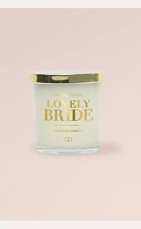 Cheers to the Lovely Bride Soy Candle Image 1