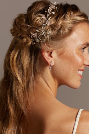 bridesmaid hair decorations