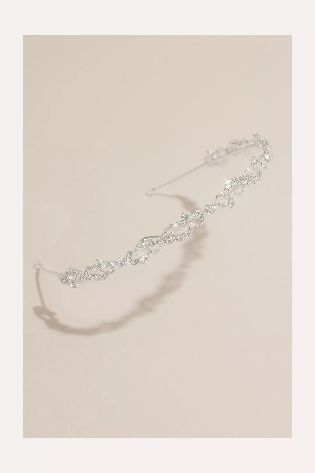 Twisting Rhinestone-Embellished Headband Image