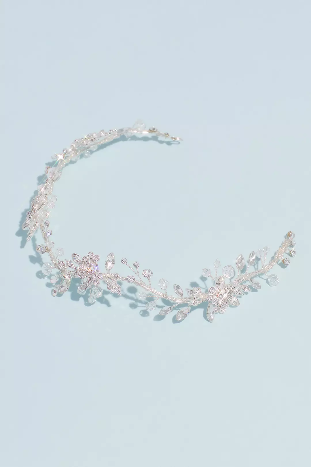 Flowering Hair Vine with Crystals and Beads Image