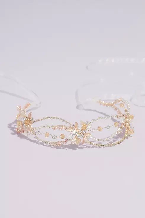 Crystal Loops Floral Headband Image 1