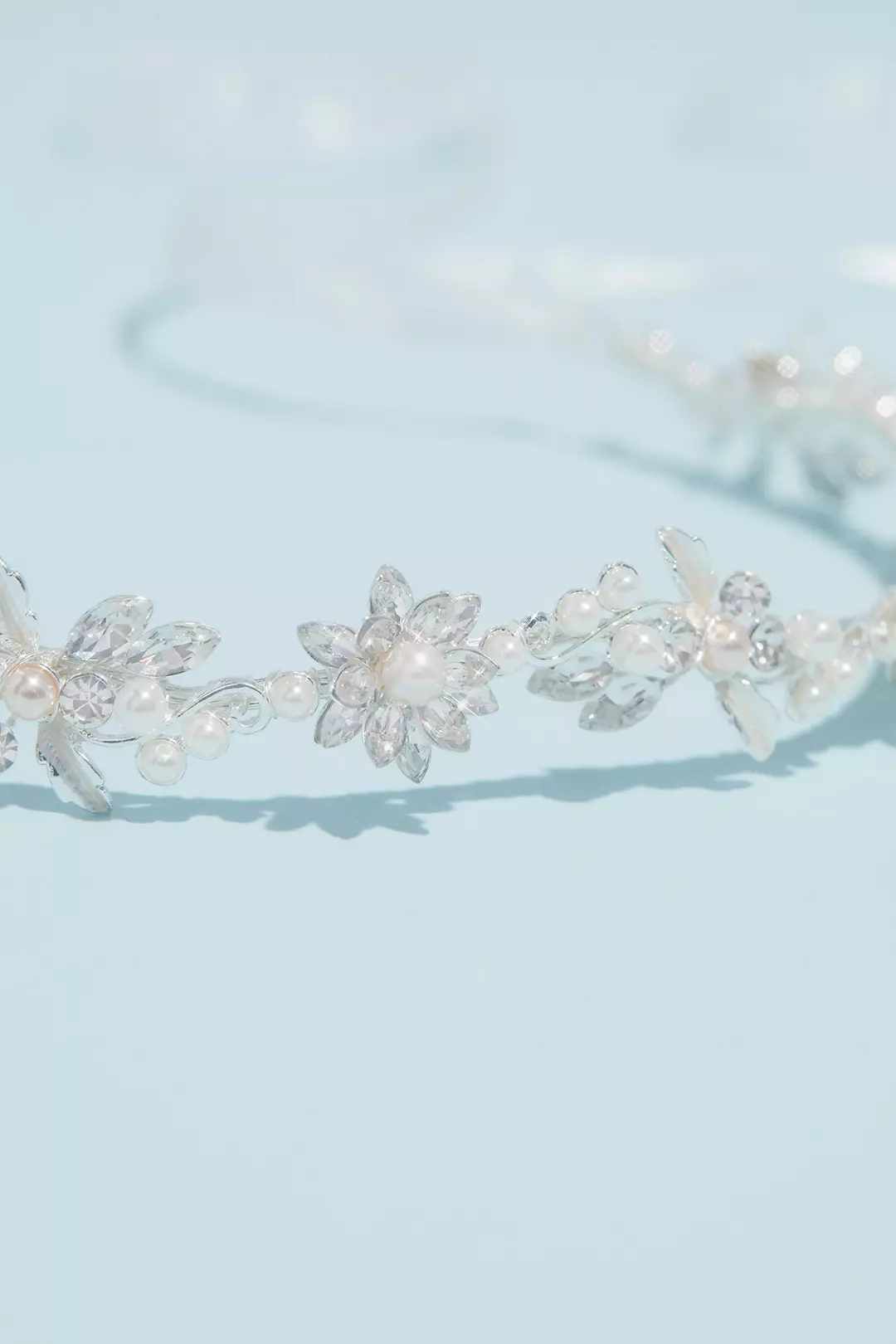 draping pearl headpiece