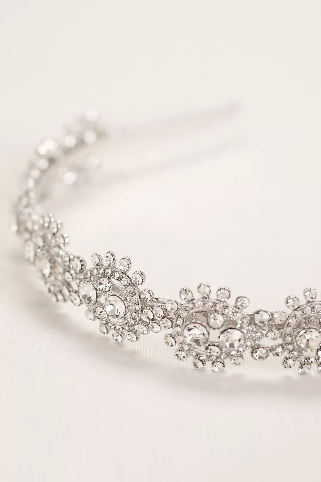 Pear Shaped Crystal Headband Image