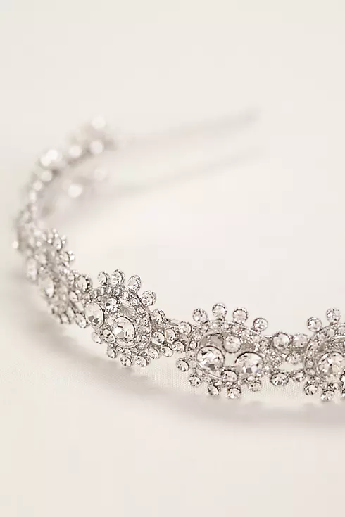 Pear Shaped Crystal Headband Image 1