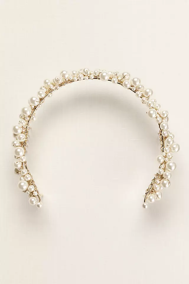 Back Headband with Pearls Image