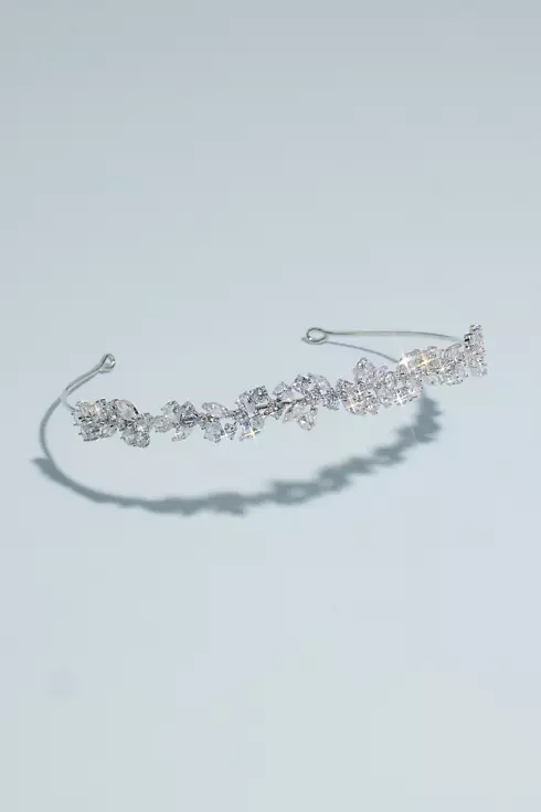Marquise Crystal Cluster Headband Image 1