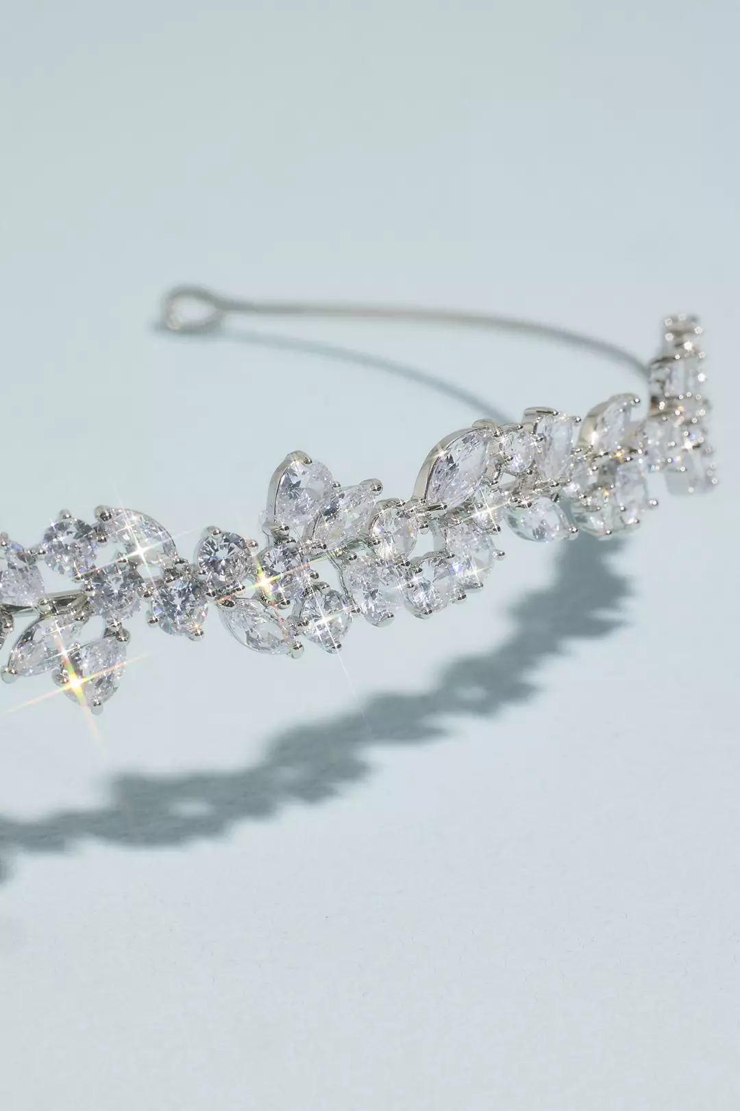 Marquise Crystal Cluster Headband Image 2