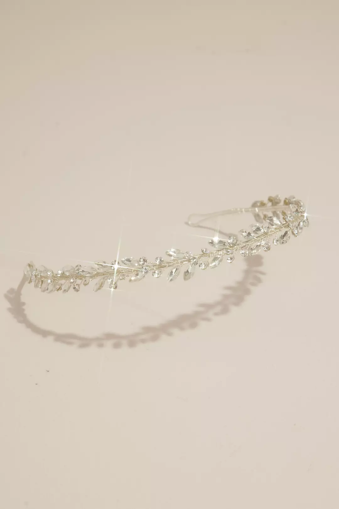 Marquise Crystal Leaf Headband Image