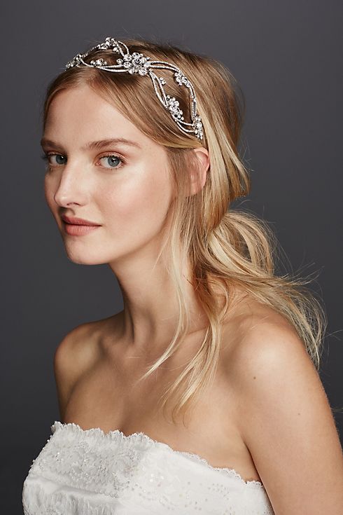 Scattered Solitaire Headband Image 3