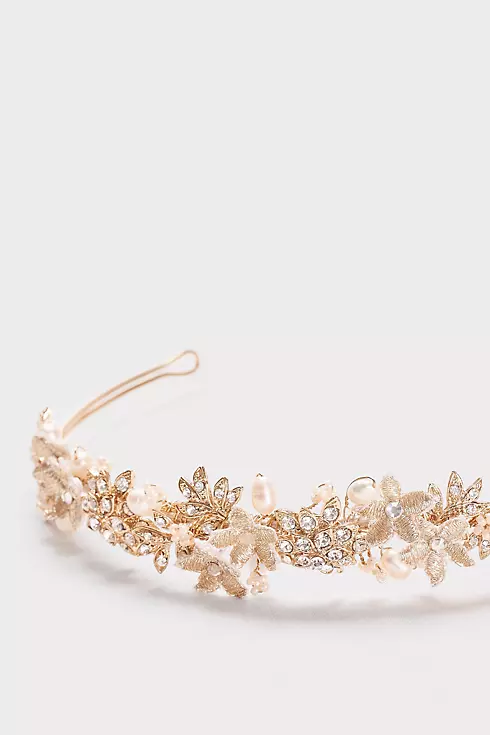 Pearls and Petals Flexible Headband Image 3