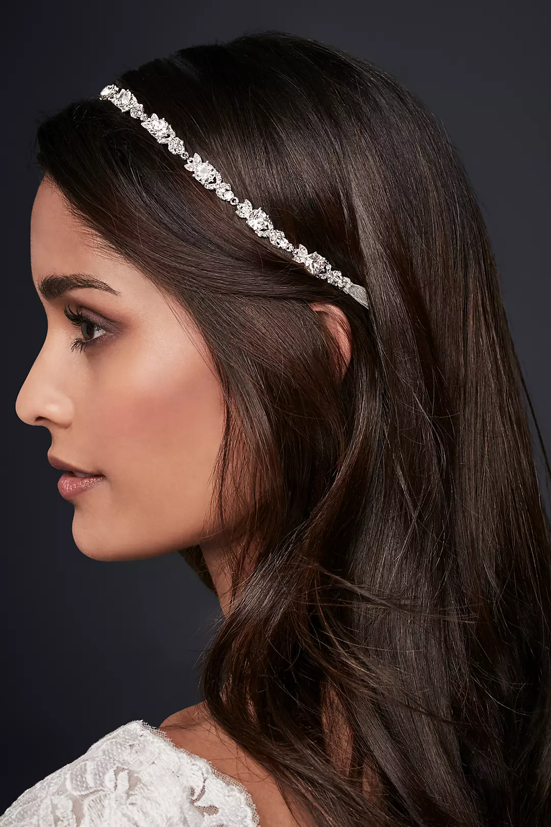 Linked Crystal Headband Image