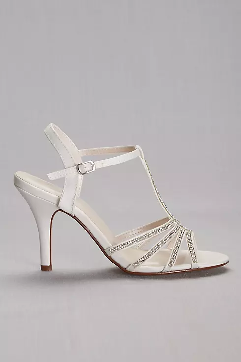 Crystal T-Strap High Heel Sandal Image 3