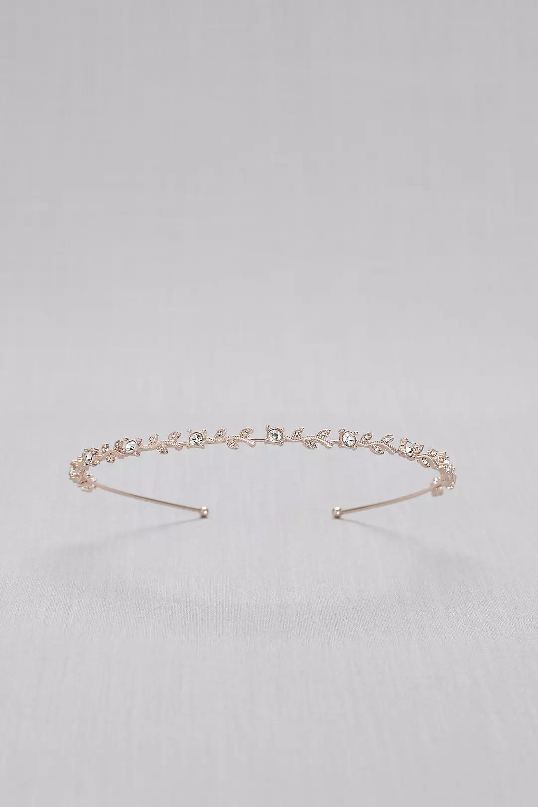 Delicate Crystal Vine Headband Image 3