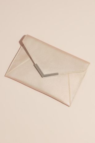 champagne color clutch