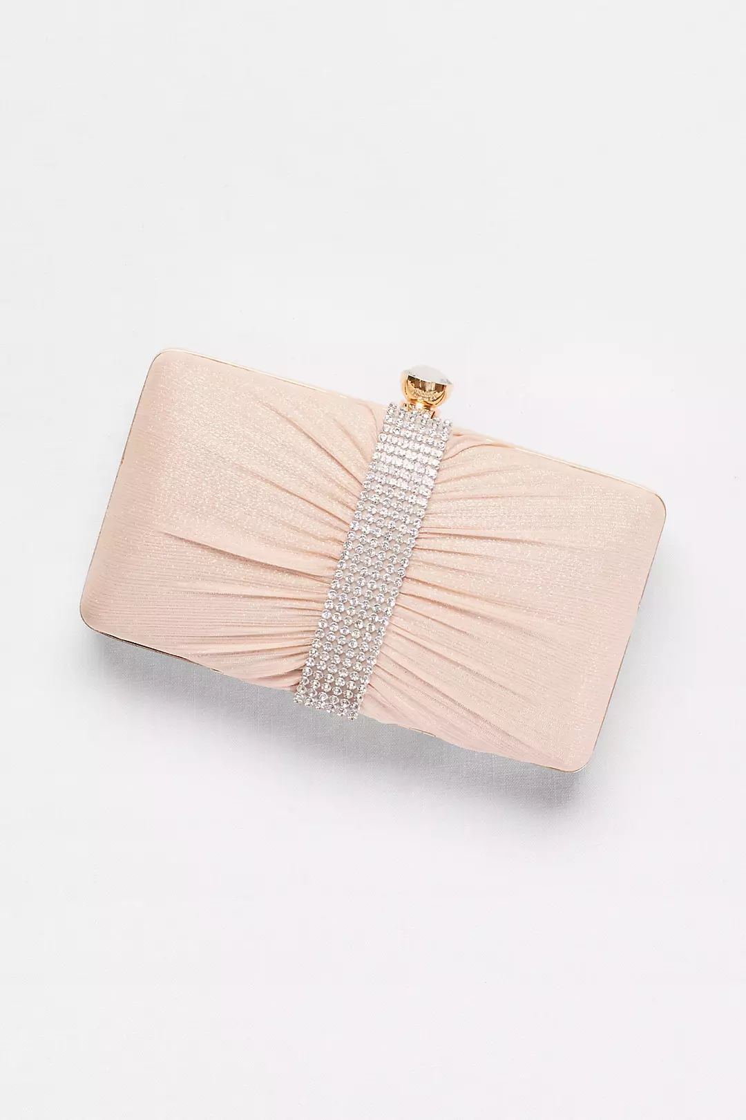 Shimmer Mesh and Rhinestone Clutch Image