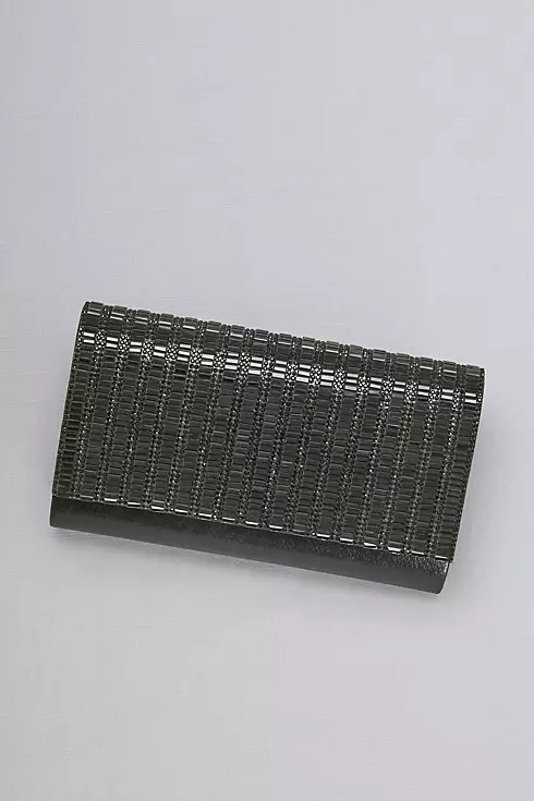 Pave and Baguette Rows Clutch Image 1